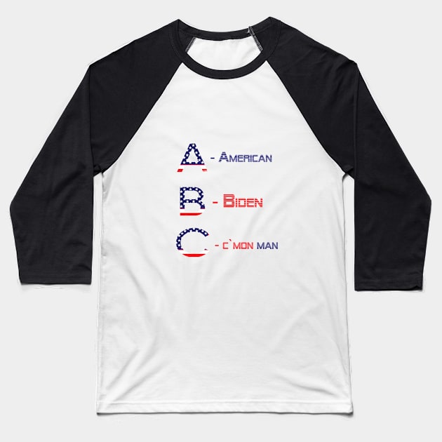 Election USA Baseball T-Shirt by Artletar